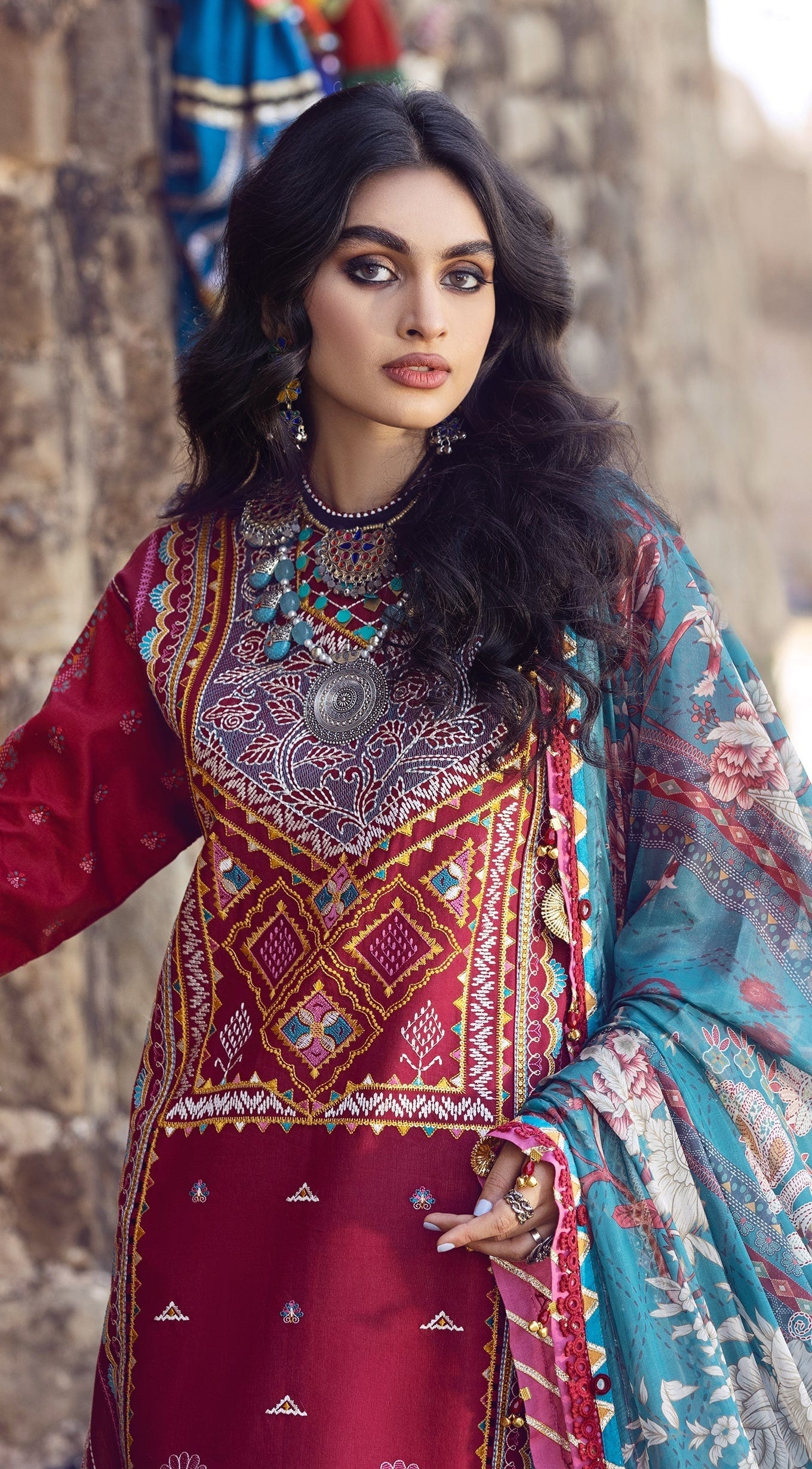 Anaya Virsa Viva Eid Lawn Collection 2022 – SABENA - Image 9