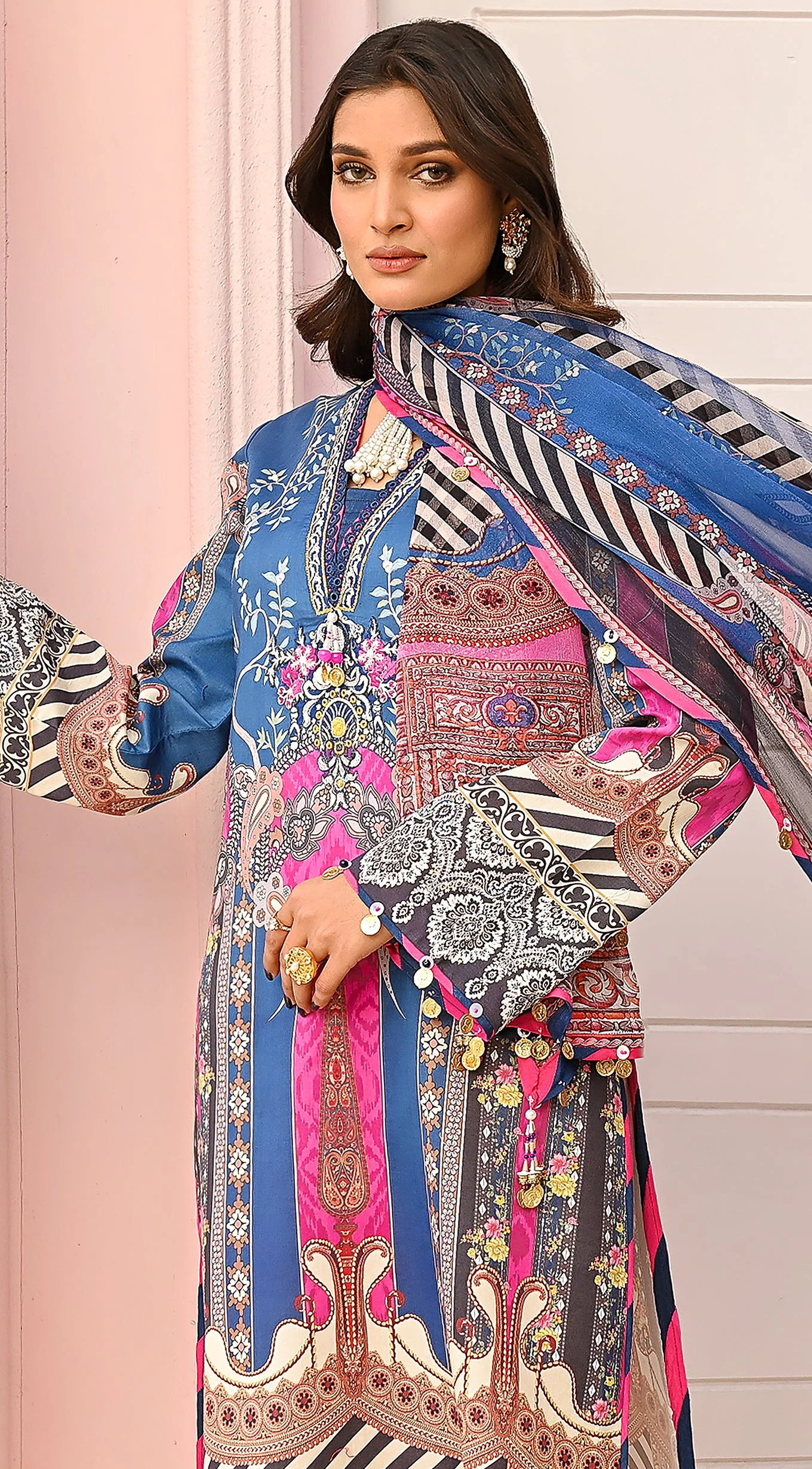 Anaya Viva Prints Lawn Collection 2023 – RAMALA - Image 3