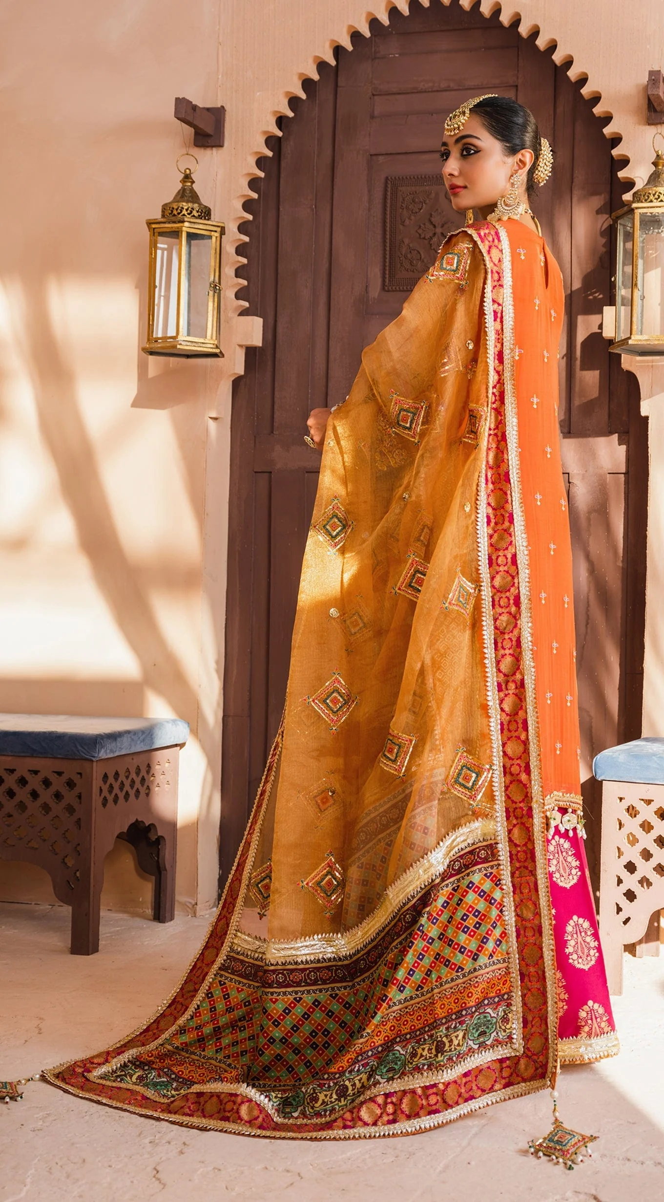 Anaya X Kamiar Rokni · Dhanak Mehndi Collection – FARHEEN - Image 10