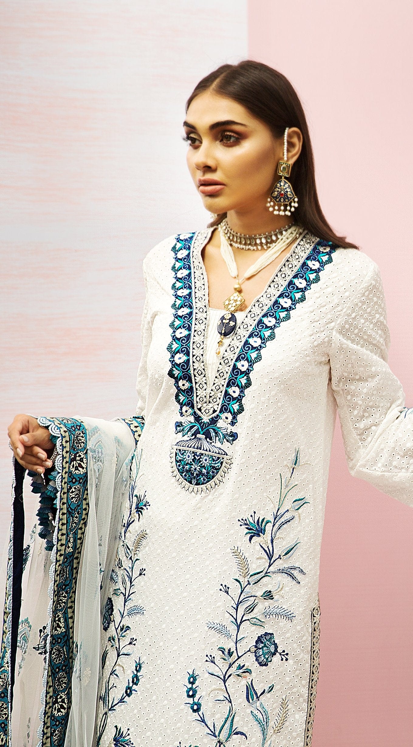 Anaya x Kamiar Rokni Festive Luxury Lawn Collection '21 – ESFIR - Image 6