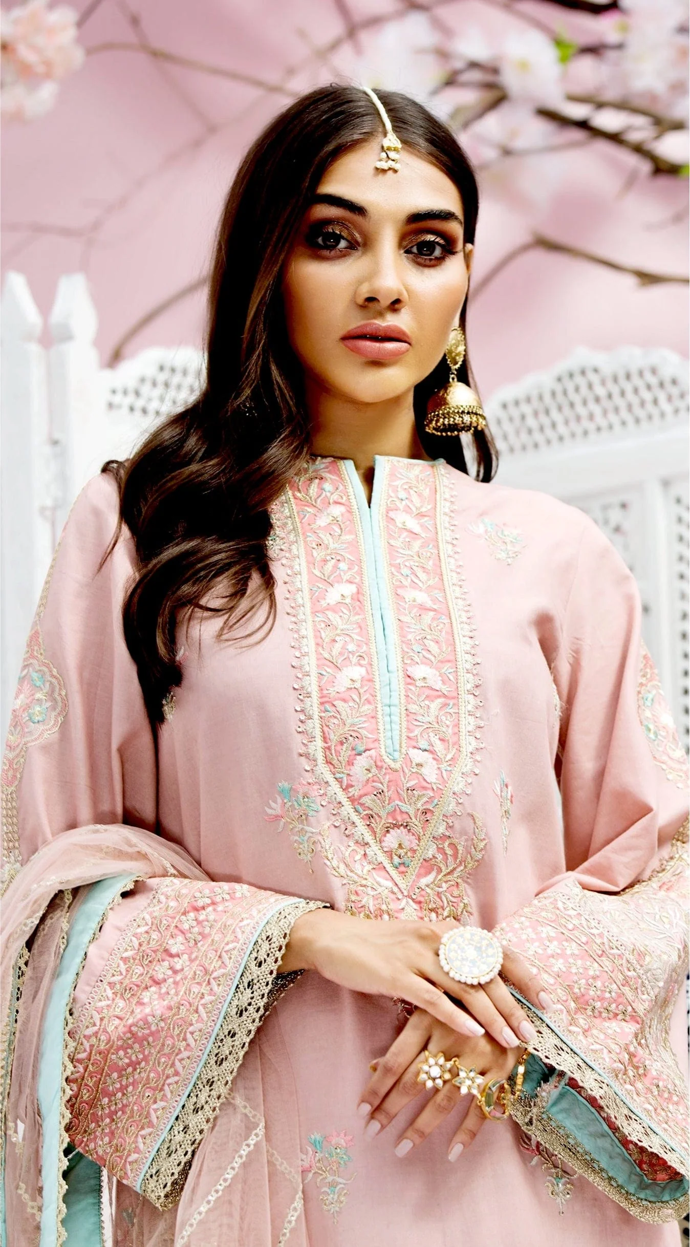 Anaya x Kamiar Rokni Festive Luxury Lawn Collection – MYRA - Image 2
