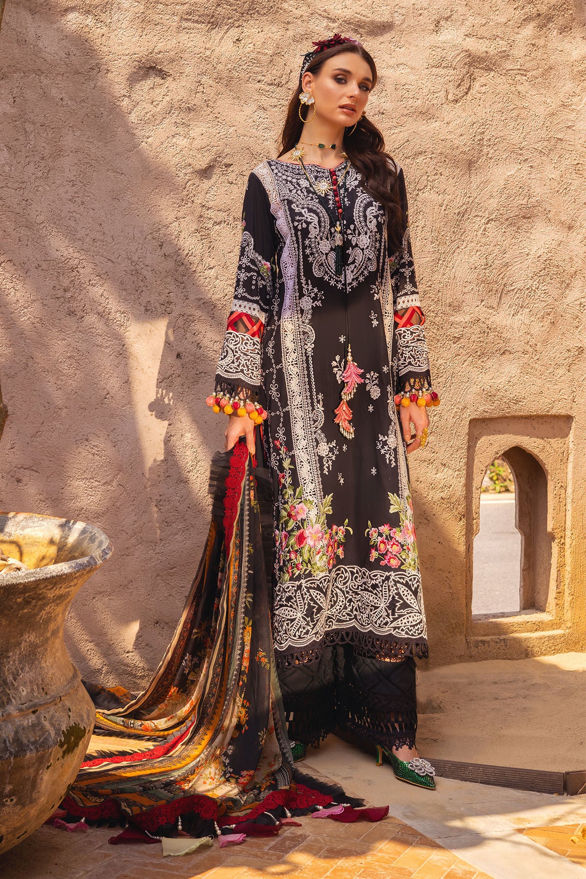 Annus Abrar Neroli Luxury Lawn Collection 2024 – Ayla - Image 6