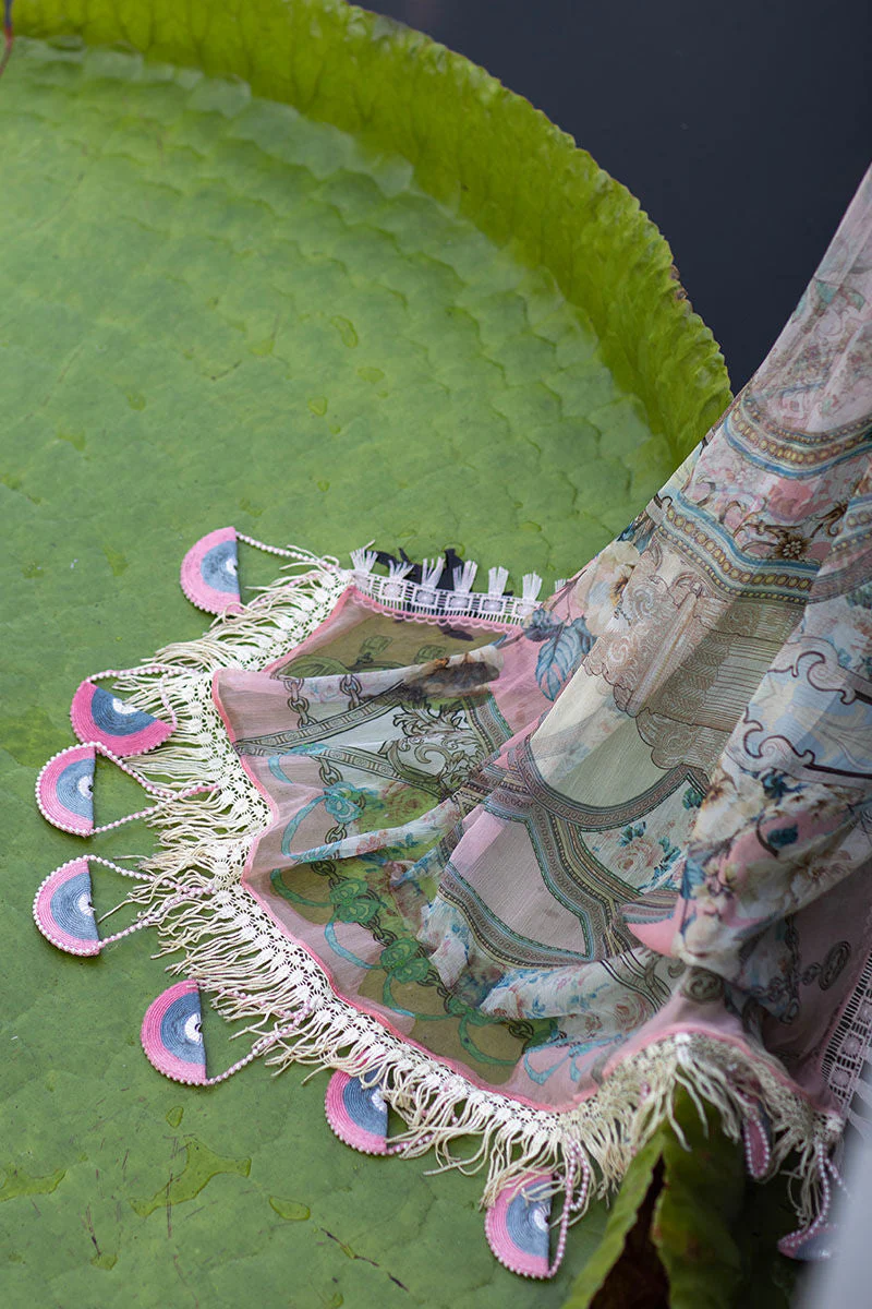 Ansab Jahangir Zoha Luxury Lawn Collection – Hibiscus - Image 7