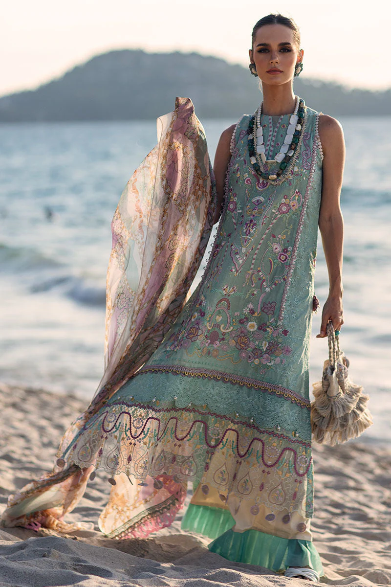 Ansab Jahangir Zoha Luxury Lawn Collection – Magnolia