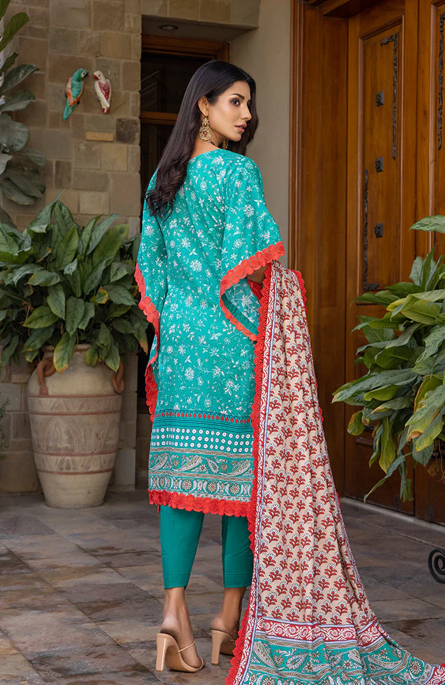 Anum Digital Printed Lawn Collection 2023 – ADL-1-23-10 - Image 2