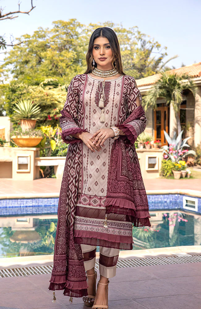 Anum Digital Printed Lawn Collection – ADL-1-23-03