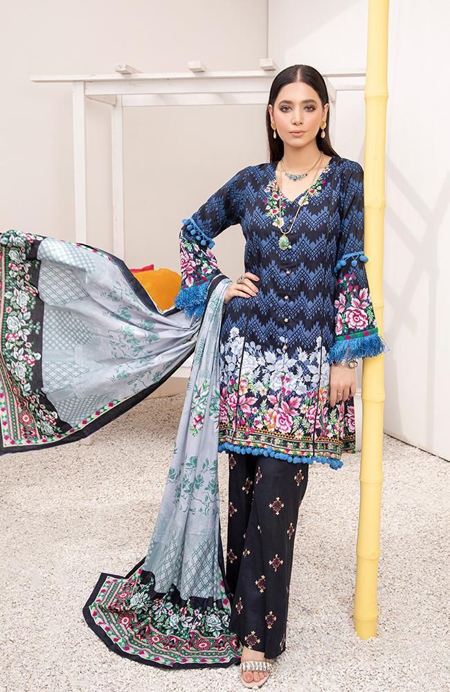 Anum Lawn Collection Vol-6 2020 – 08B - Image 3