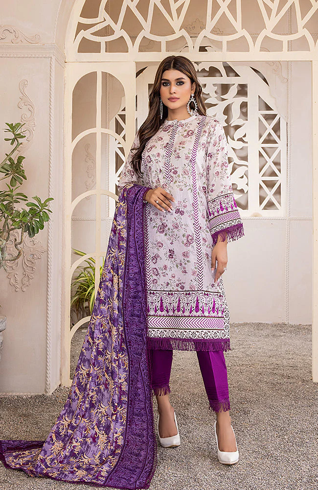 Anum Printed Lawn Collection Vol-1 2023 – ANL1-23-05A