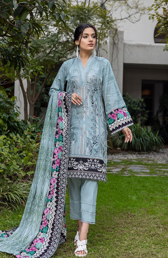 Anum Printed Lawn Collection Vol-1 – ANL1-22-02A - Image 3