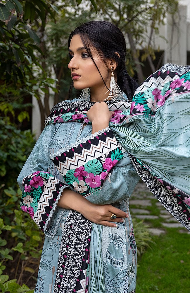 Anum Printed Lawn Collection Vol-1 – ANL1-22-02A - Image 4
