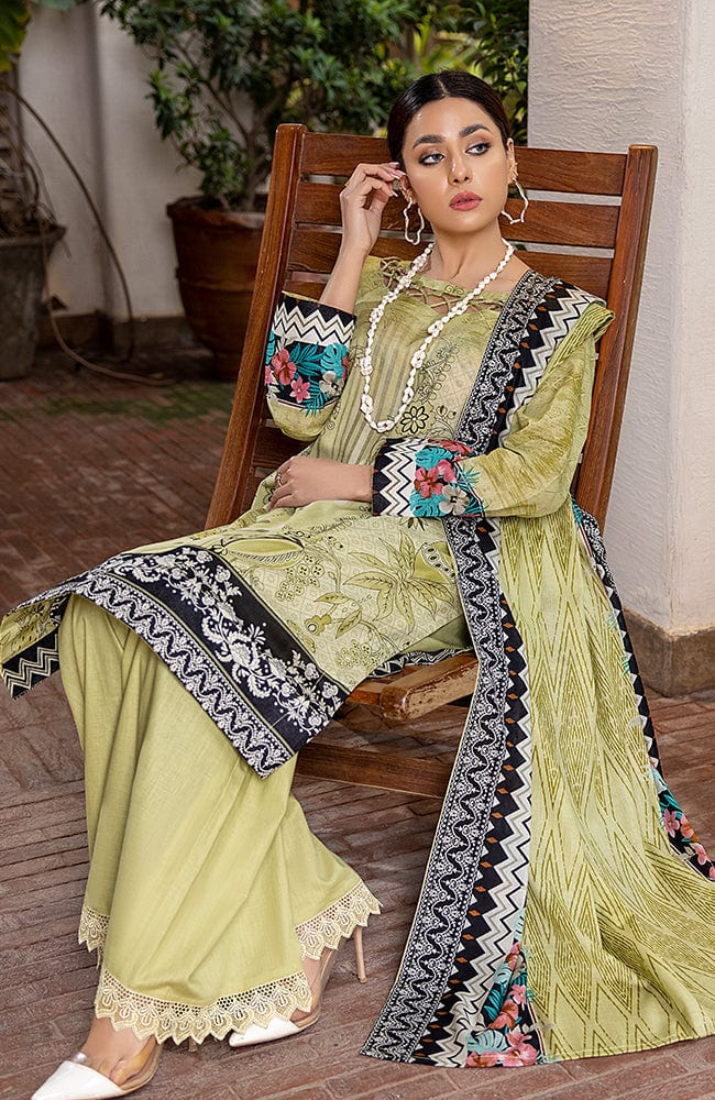 Anum Printed Lawn Collection Vol-1 – ANL1-22-02B - Image 4