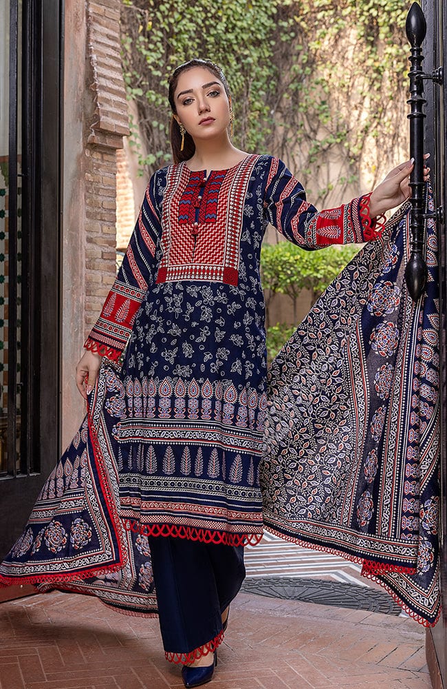 Anum Printed Lawn Collection Vol-4 – ANL4-22-02A - Image 3