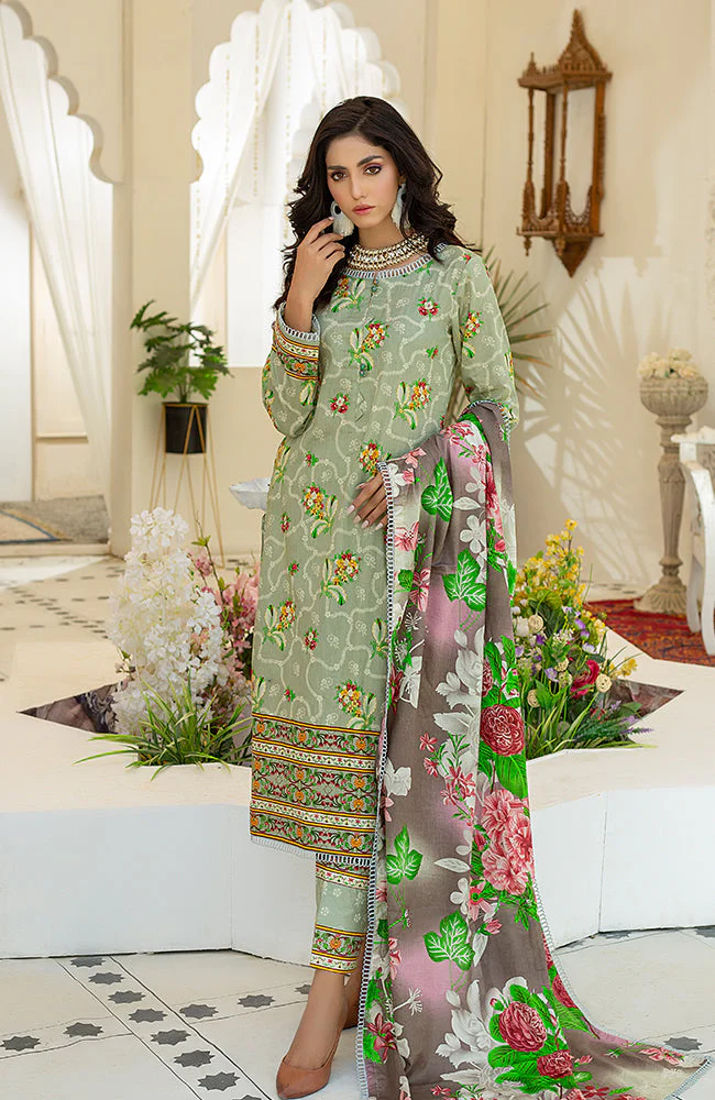 Anum Printed Lawn Collection Vol-5 – ANL5-22-06B - Image 3