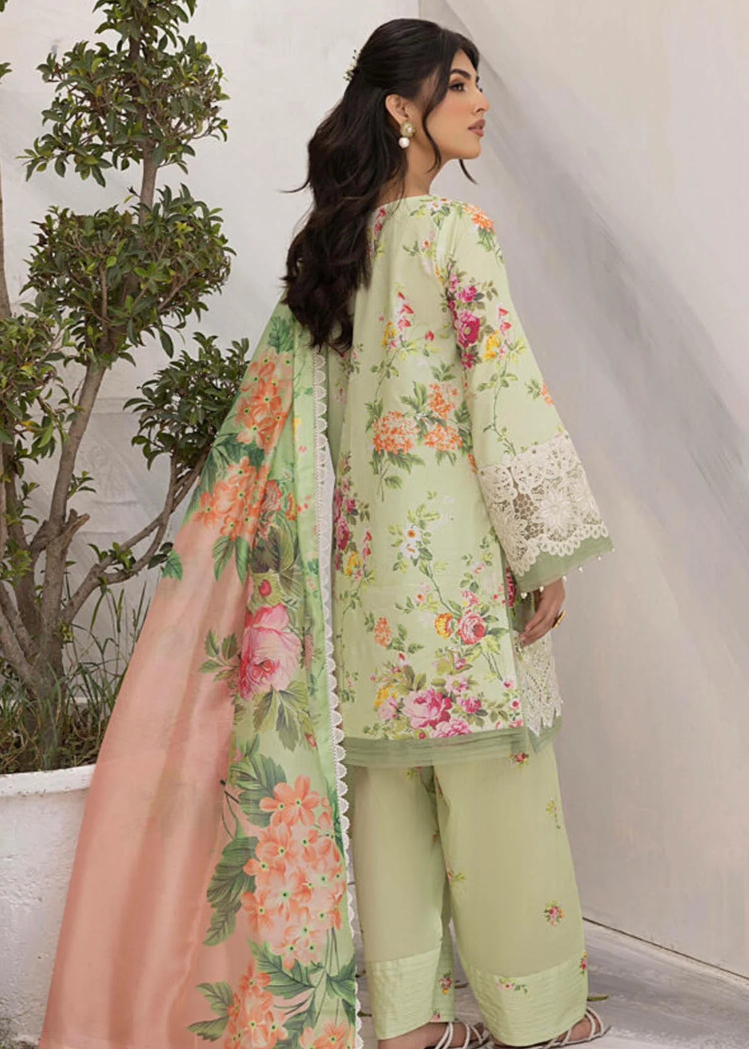 Asifa & Nabeel Aleyna Lawn Collection Vol-2 – CAMELLIA (ALV-07) - Image 2