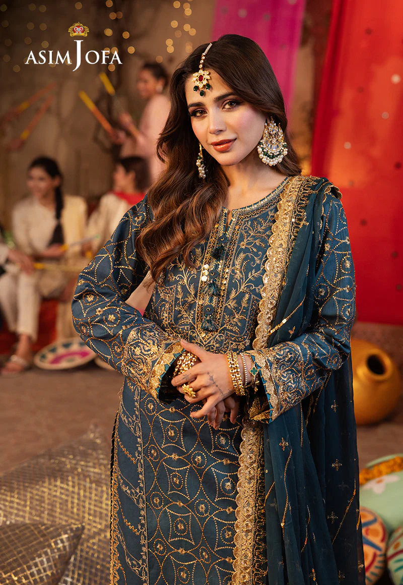 Asim Jofa Chamak Dhamak Eid Edit Formals – AJCD-01 - Image 5