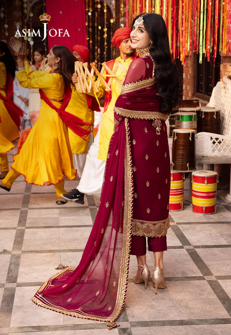 Asim Jofa Chamak Dhamak Eid Edit Formals – AJCD-05 - Image 2