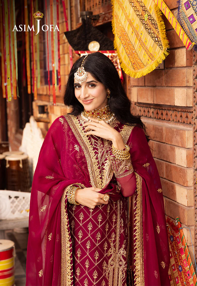 Asim Jofa Chamak Dhamak Eid Edit Formals – AJCD-05 - Image 9