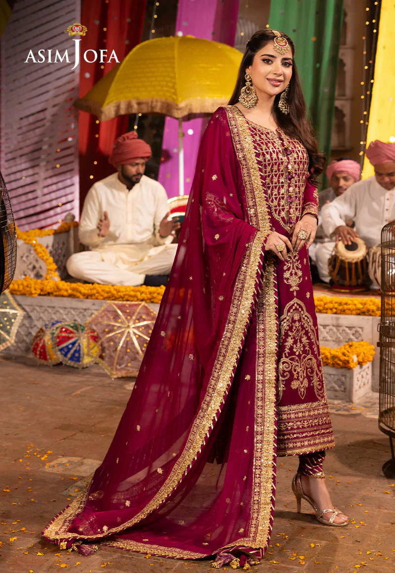 Asim Jofa Chamak Dhamak Eid Edit Formals – AJCD-12 - Image 4