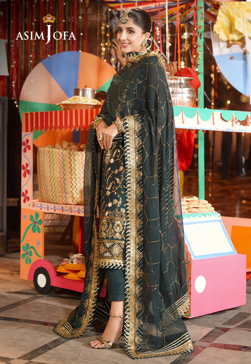 Asim Jofa Chamak Dhamak Eid Edit Formals – AJCD-18 - Image 2