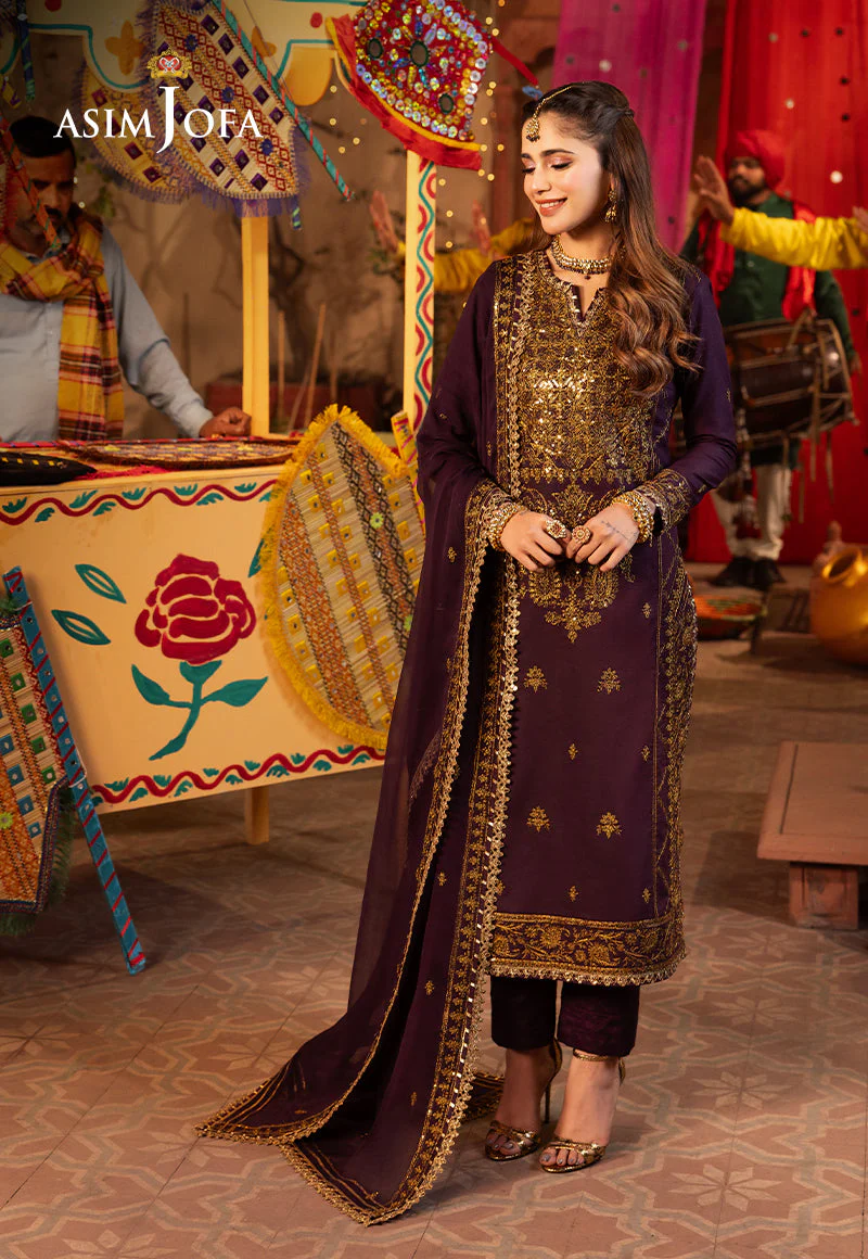 Asim Jofa Chamak Dhamak Eid Edit Formals – AJCD-23 - Image 3