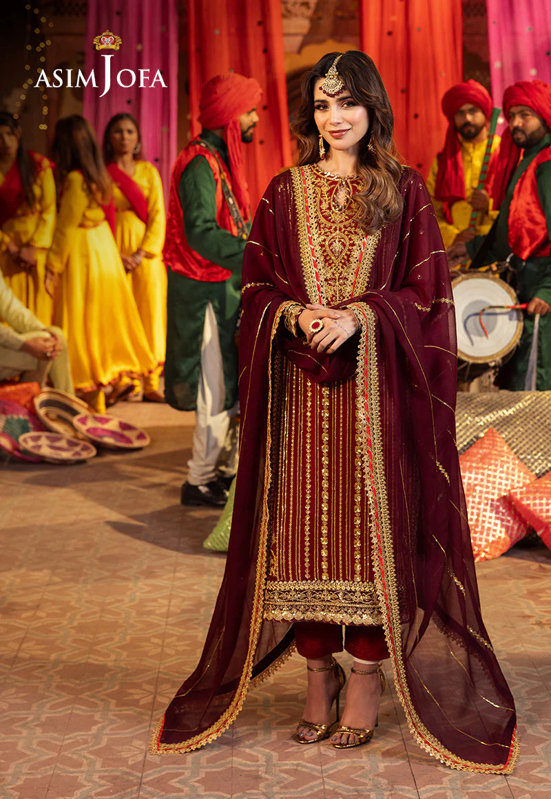 Asim Jofa Chamak Dhamak Eid Edit Formals – AJCD-28 - Image 4
