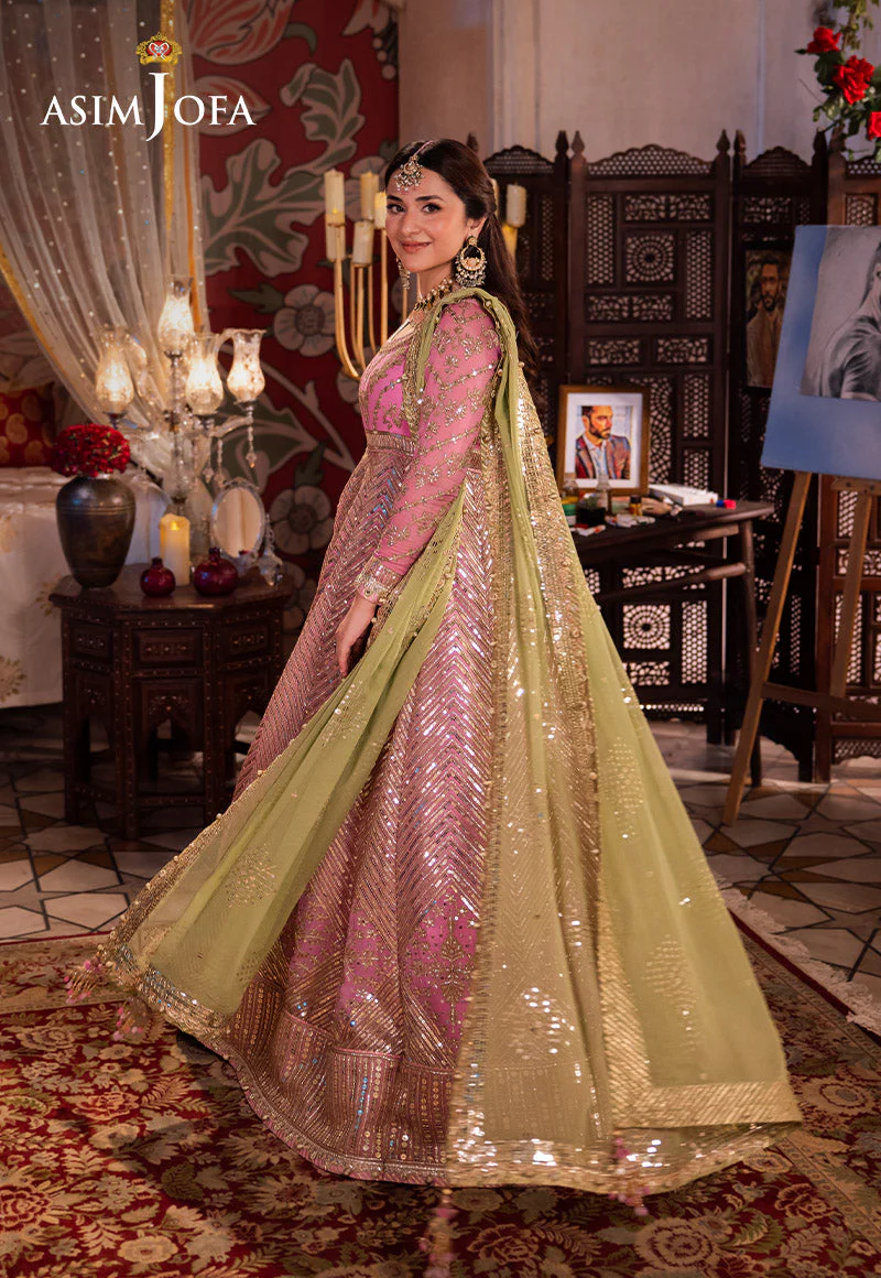 Asim Jofa Chandni Raatein Formals – AJCR-04 Embroidered Chiffon - Image 4