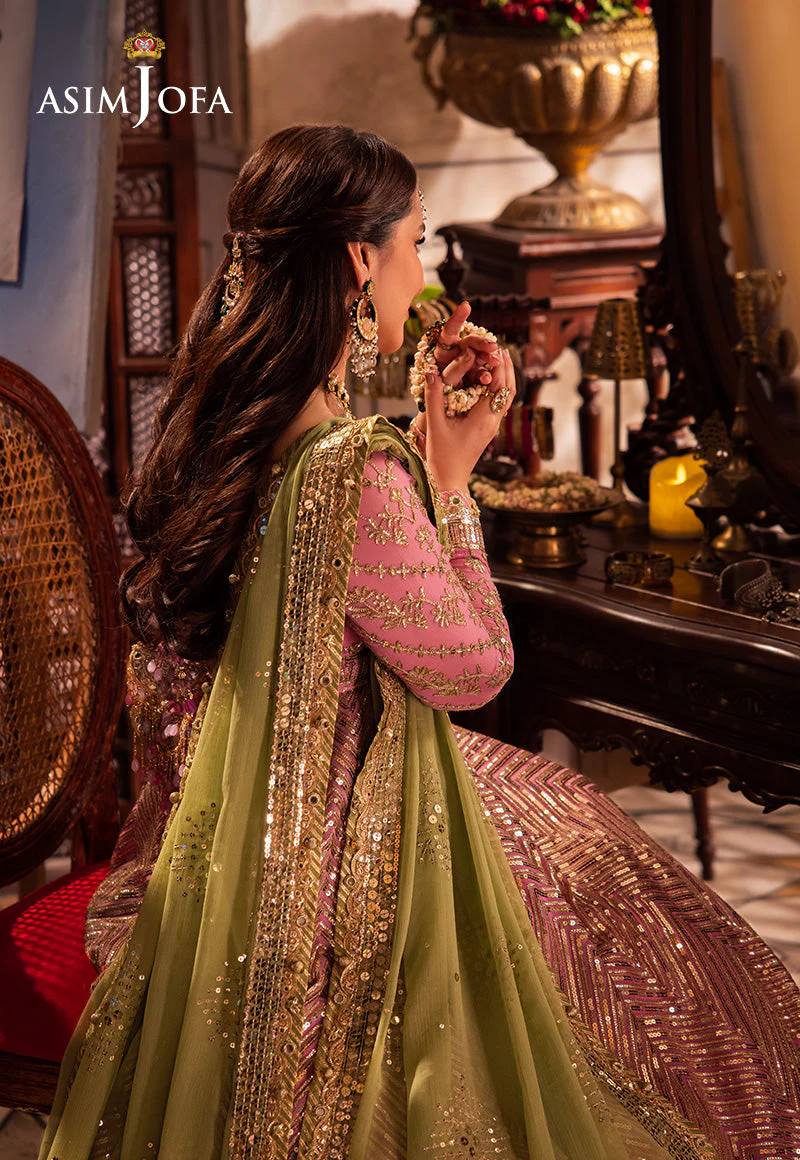 Asim Jofa Chandni Raatein Formals – AJCR-04 Embroidered Chiffon - Image 5