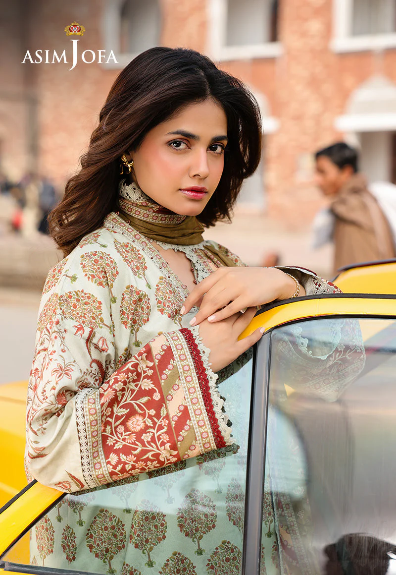Asim Jofa Essentials Digital Printed Lawn – AJUBF-65