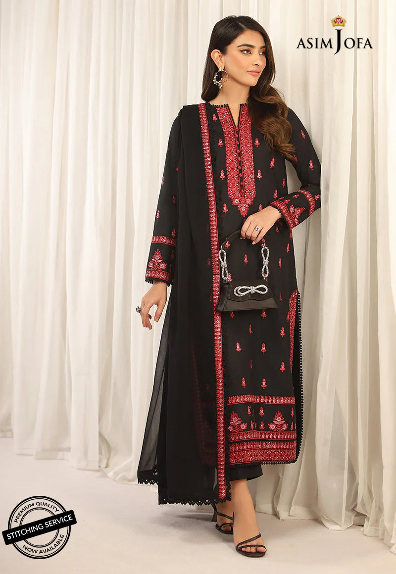 Asim Jofa Essentials The Winter Edit – AJWE-01 - Image 3
