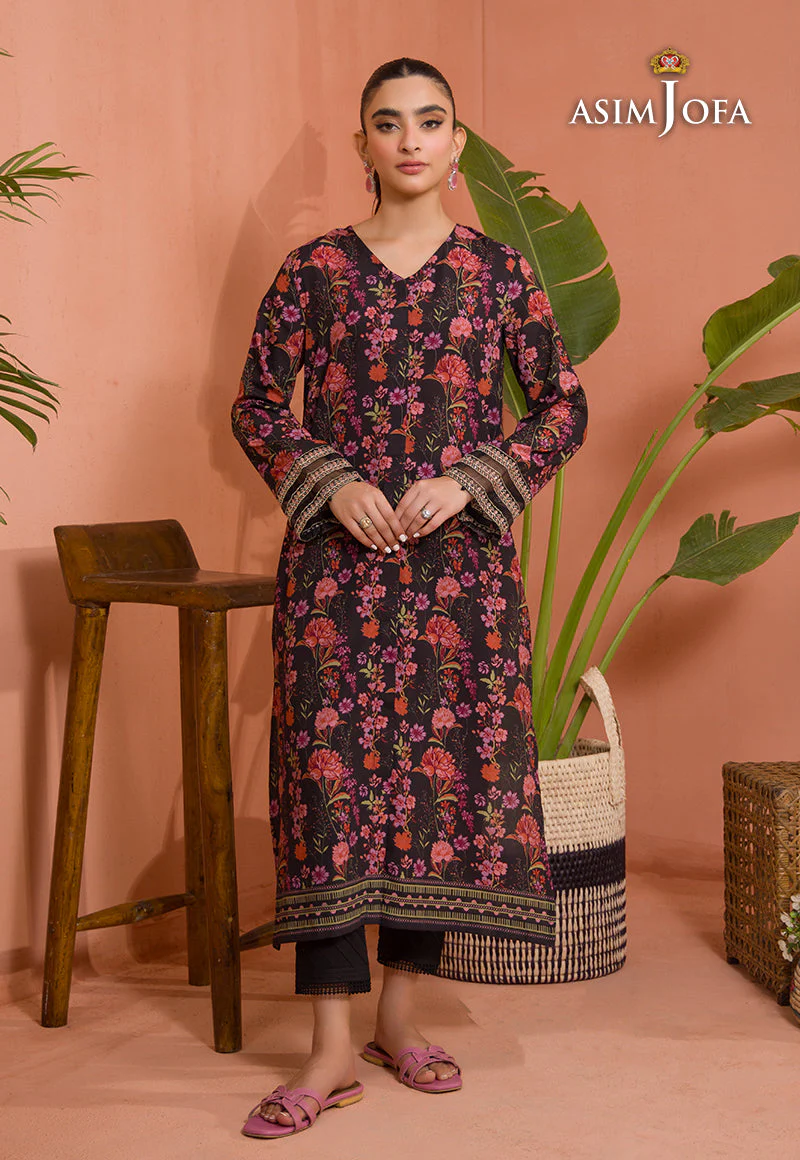 Asim Jofa Gul Rung Stitched/Pret Collection – AJGR-02 - Image 3
