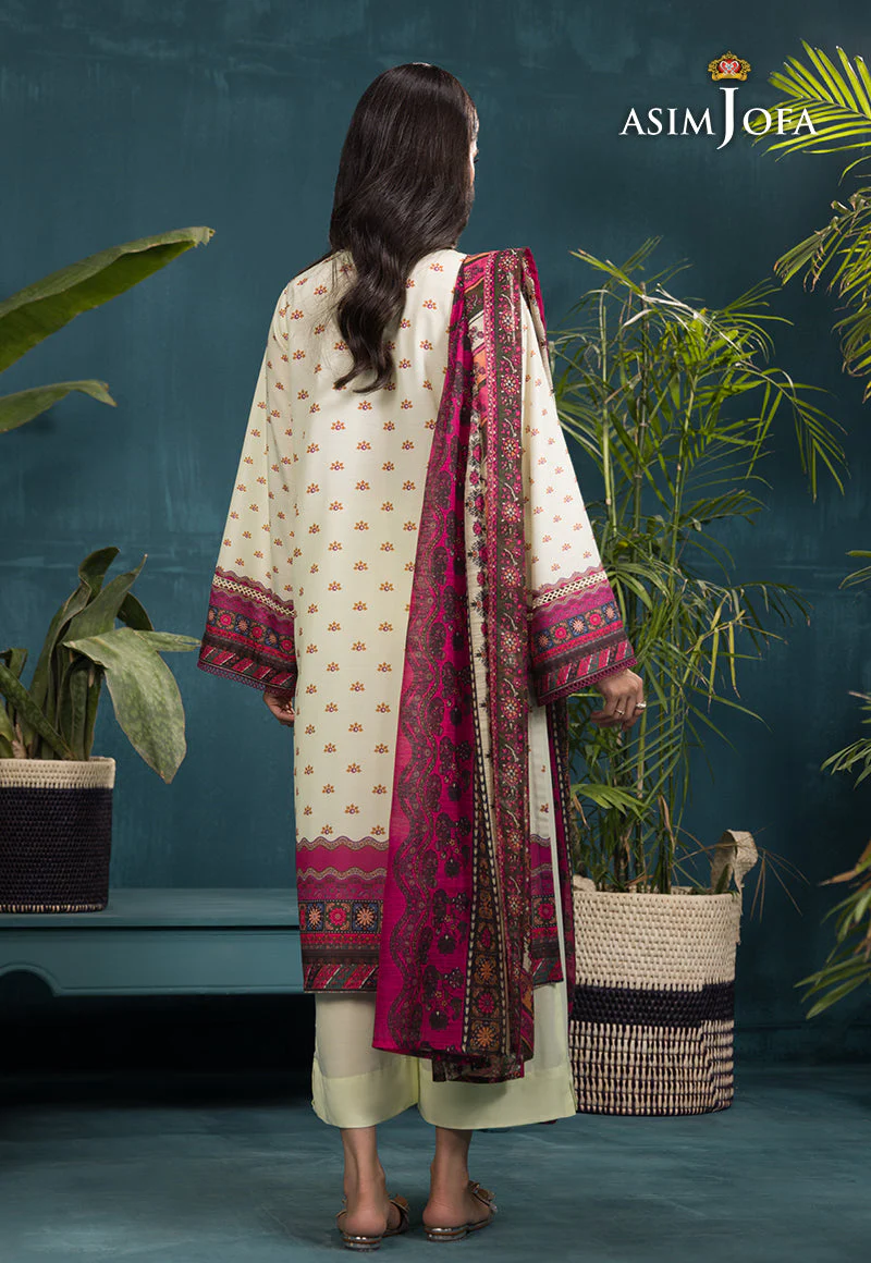 Asim Jofa Gul Rung Stitched/Pret Collection – AJGR-13 - Image 6
