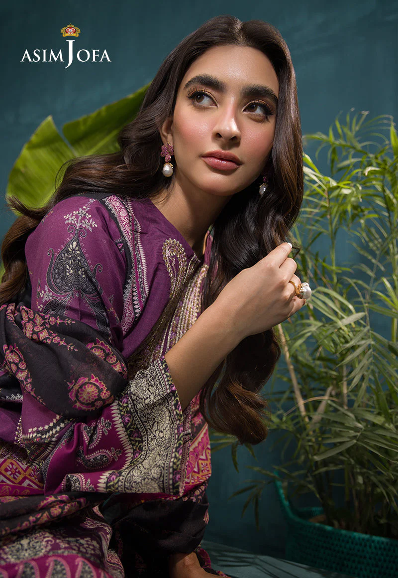Asim Jofa Gul Rung Stitched/Pret Collection – AJGR-16 - Image 4