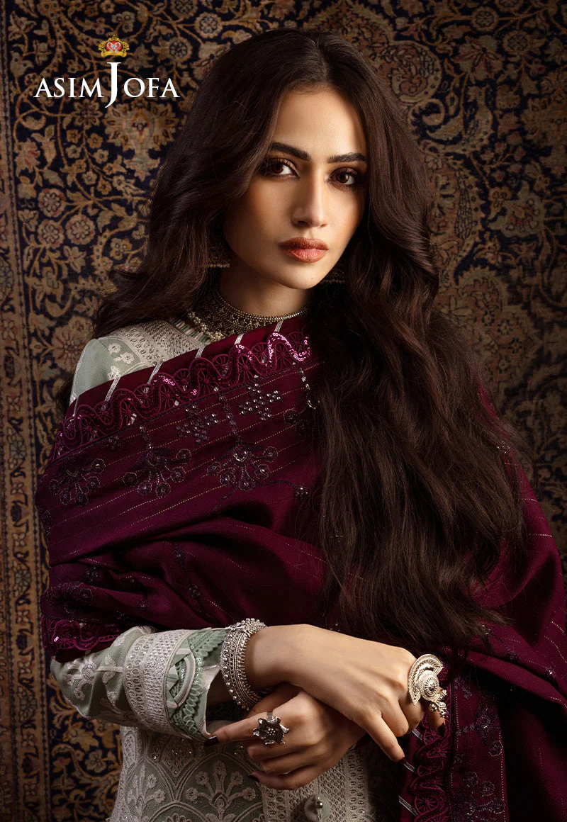 Asim Jofa Kashmiri Taanka Winter Collection – AJKT-01 - Image 6