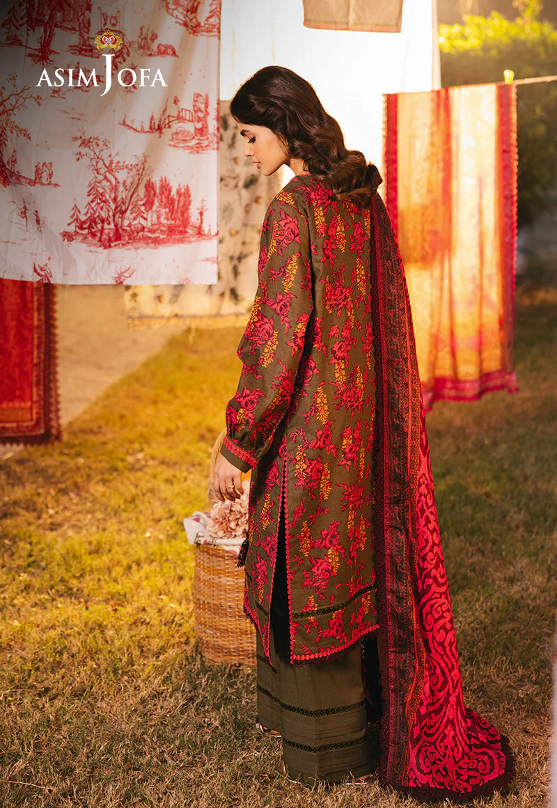 Asim Jofa Lawn Prints – AJUBJ-19 - Image 2