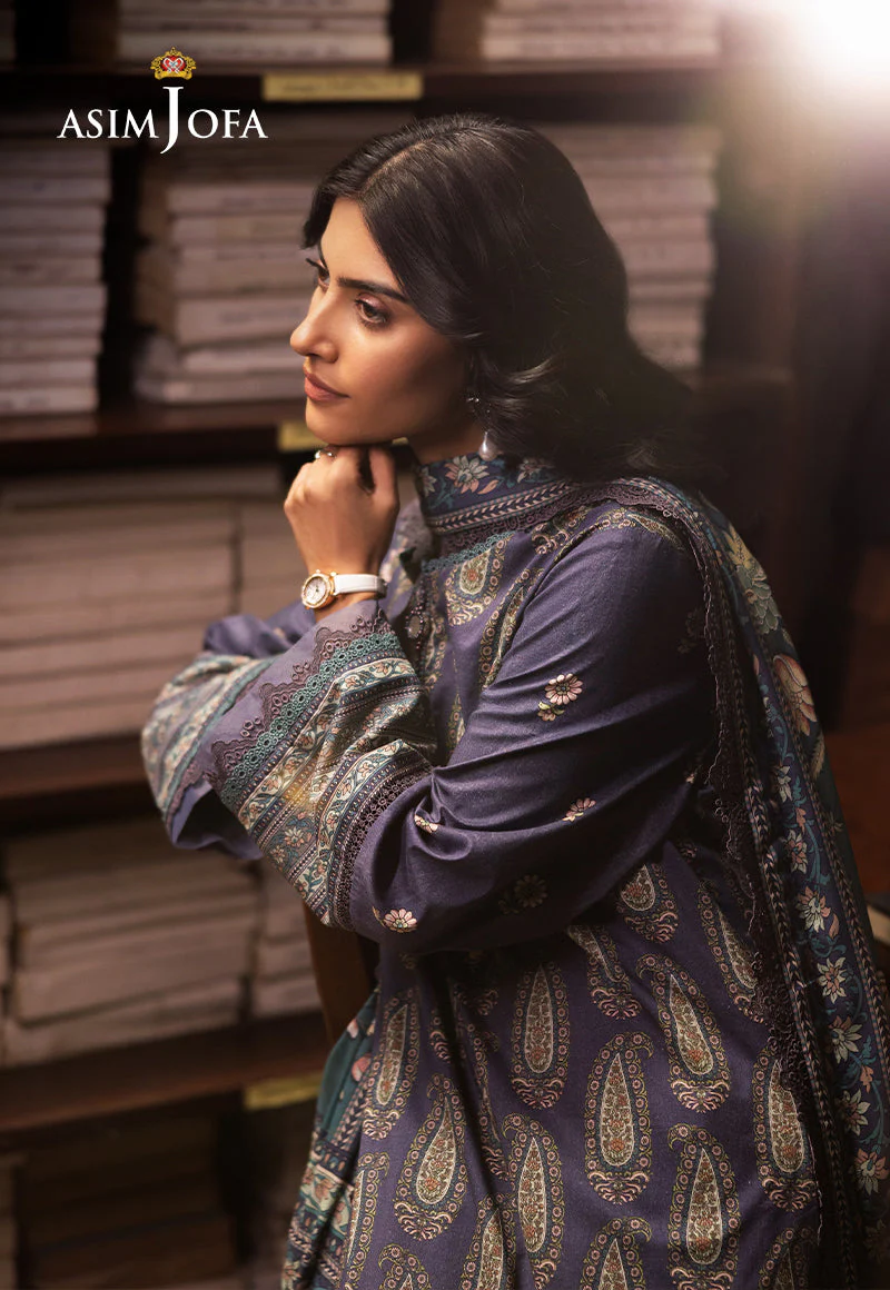 Asim Jofa Lawn Prints – AJUBJ-36 - Image 4