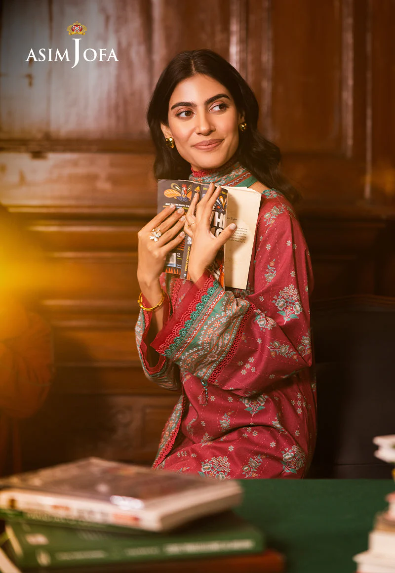 Asim Jofa Lawn Prints – AJUBJ-38 - Image 7