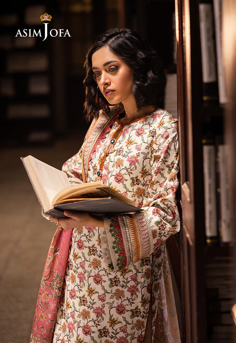 Asim Jofa Lawn Prints – AJUBJ-41 - Image 6