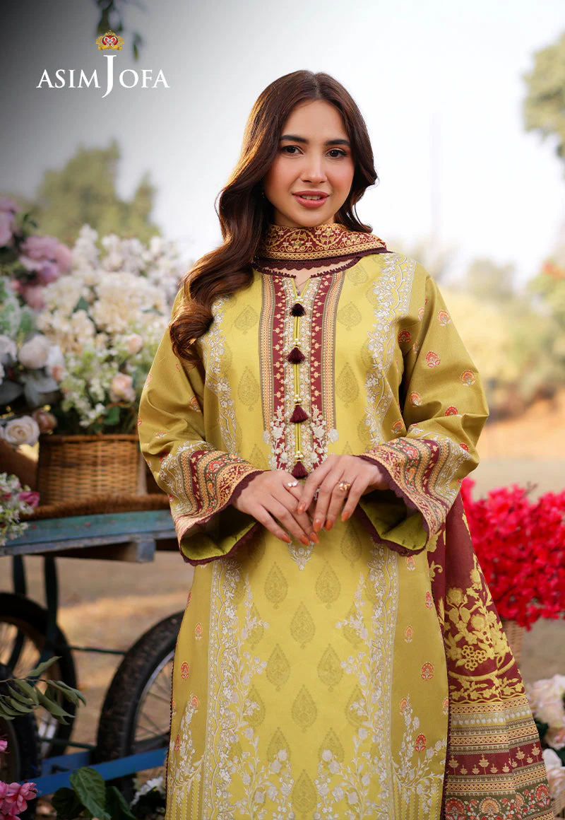 Asim Jofa Lawn Prints – AJUUB-02 - Image 4