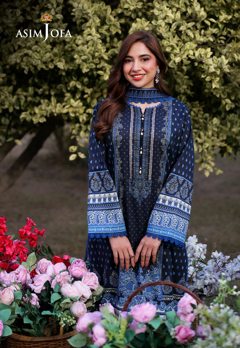 Asim Jofa Lawn Prints – AJUUB-05 - Image 4
