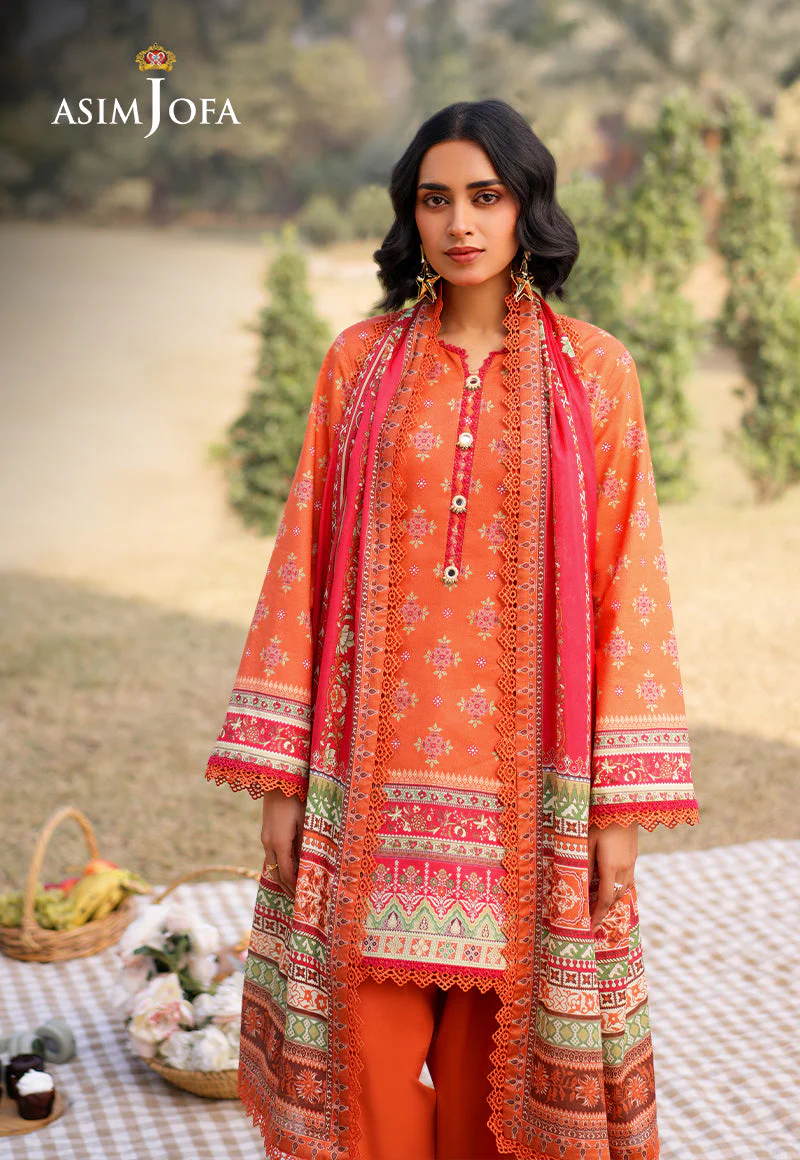 Asim Jofa Lawn Prints – AJUUB-08 - Image 6