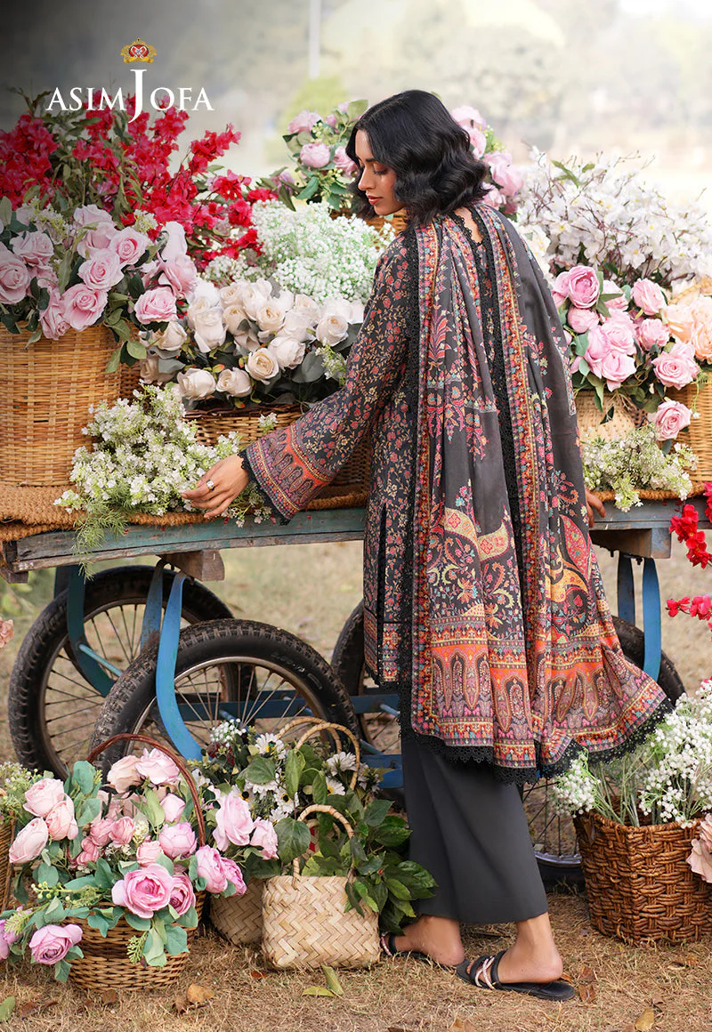 Asim Jofa Lawn Prints – AJUUB-09 - Image 8