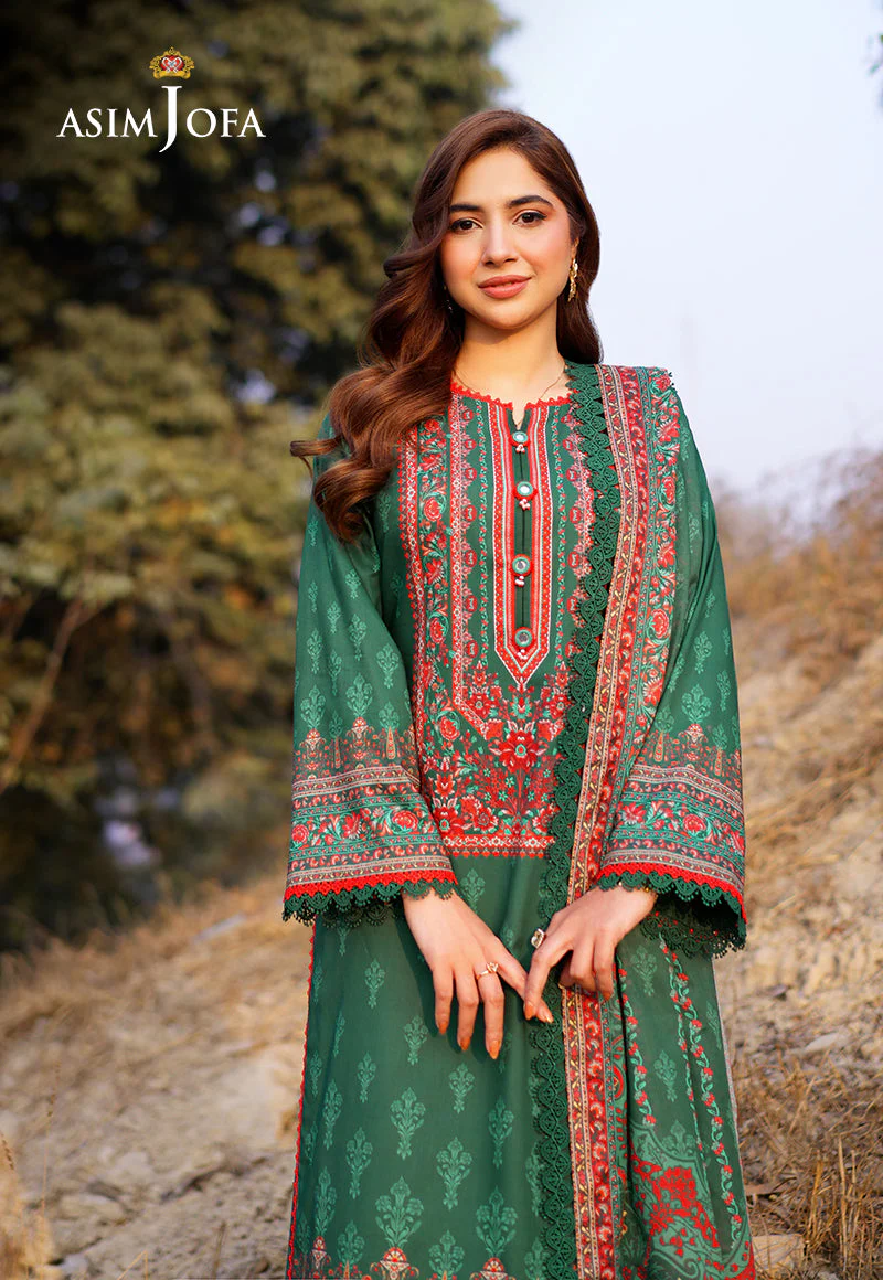 Asim Jofa Lawn Prints – AJUUB-11 - Image 4