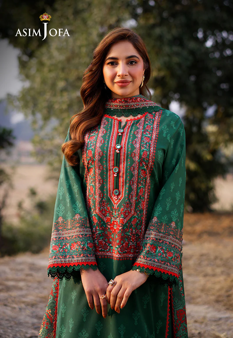 Asim Jofa Lawn Prints – AJUUB-11 - Image 7
