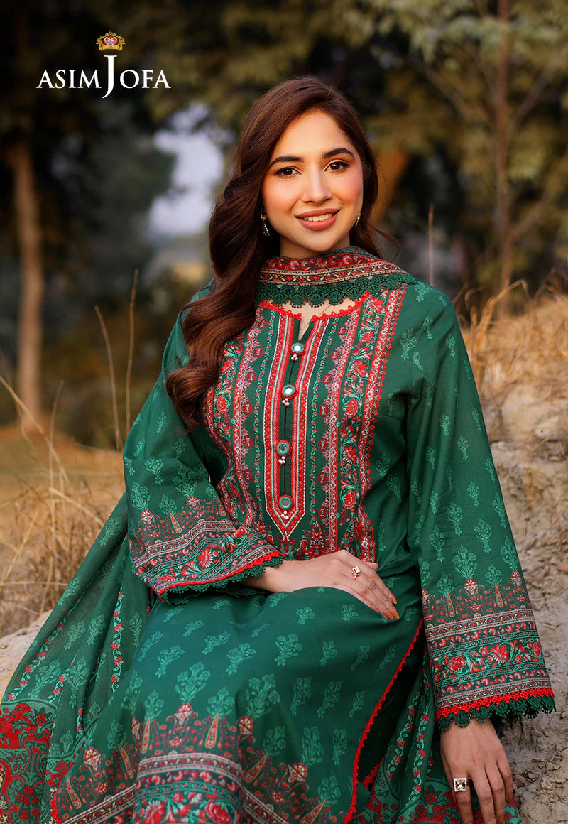 Asim Jofa Lawn Prints – AJUUB-11 - Image 8