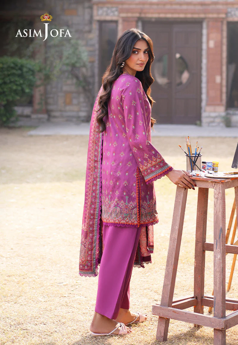 Asim Jofa Lawn Prints – AJUUB-12 - Image 2