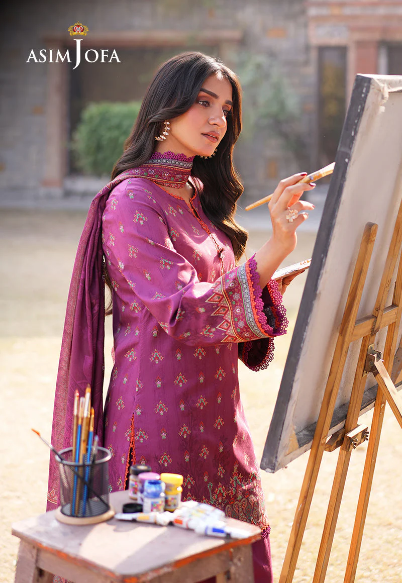 Asim Jofa Lawn Prints – AJUUB-12 - Image 4