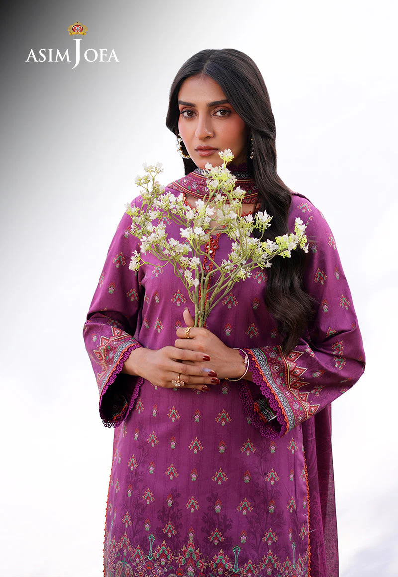 Asim Jofa Lawn Prints – AJUUB-12 - Image 6