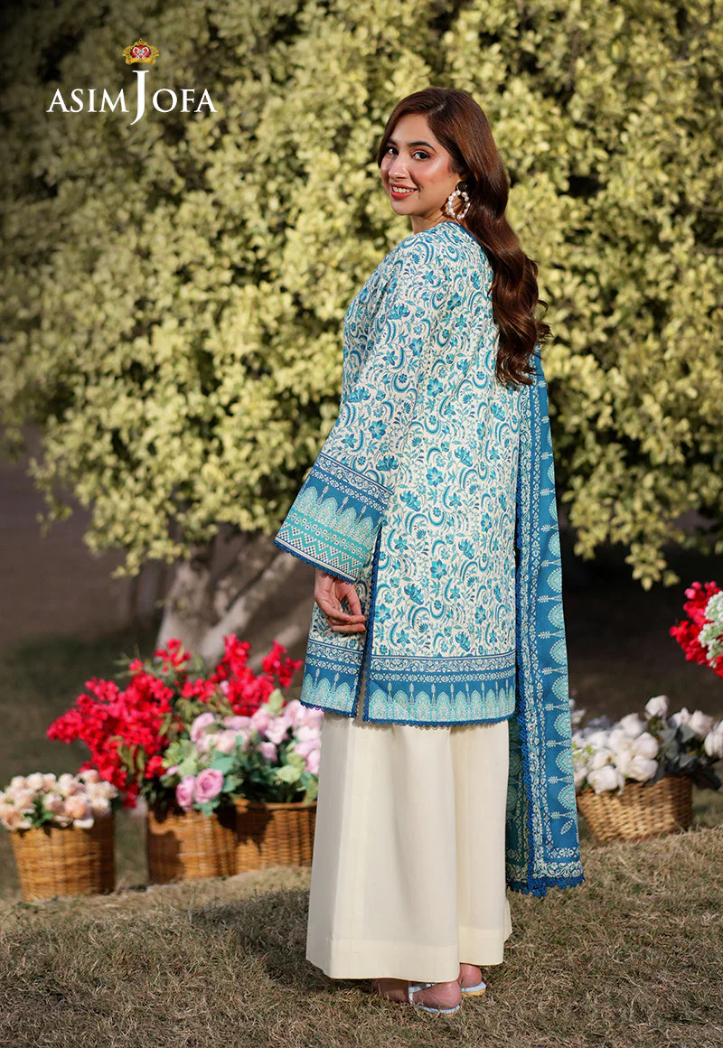 Asim Jofa Lawn Prints – AJUUB-13 - Image 2
