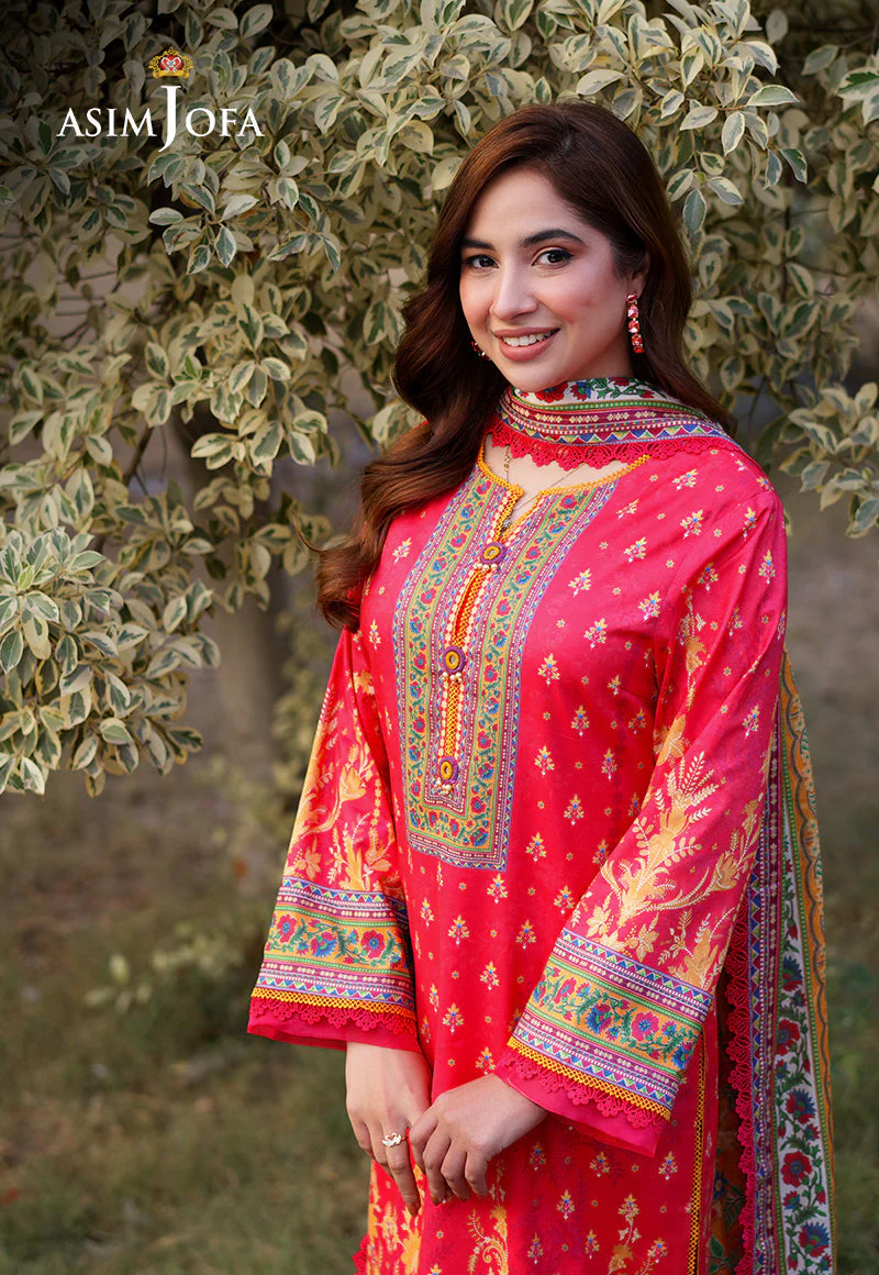 Asim Jofa Lawn Prints – AJUUB-16 - Image 6