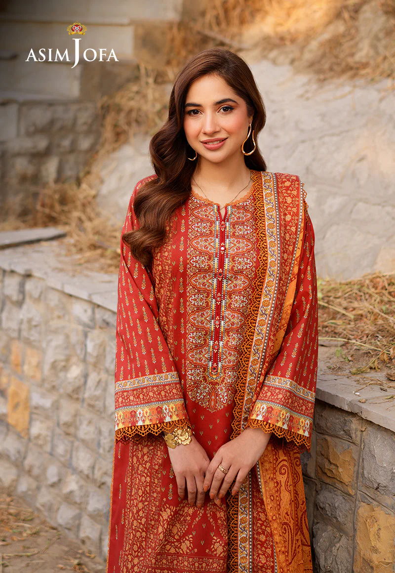 Asim Jofa Lawn Prints – AJUUB-20 - Image 5